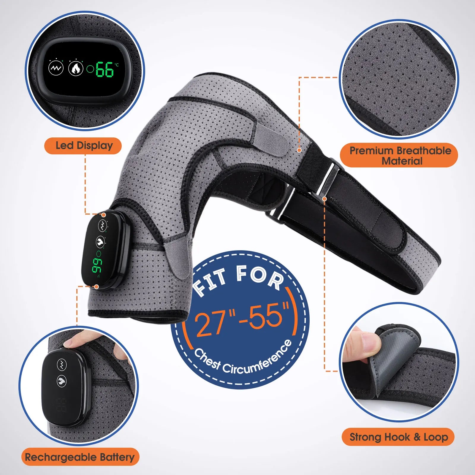 Electric Heating Shoulder Massage