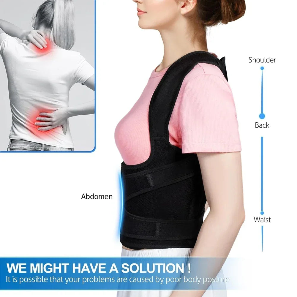 Back Support Brace Posture Corrector