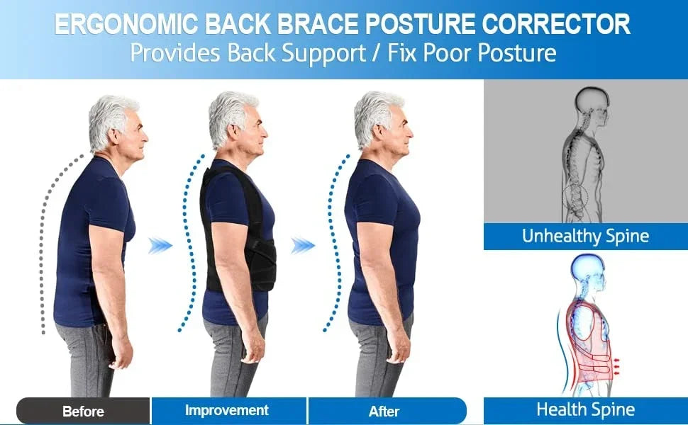 Back Support Brace Posture Corrector