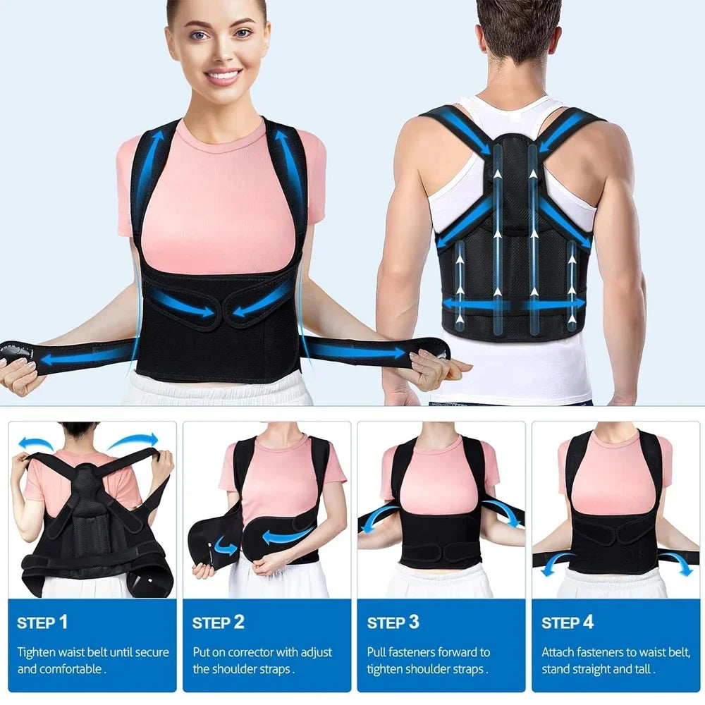 Back Support Brace Posture Corrector