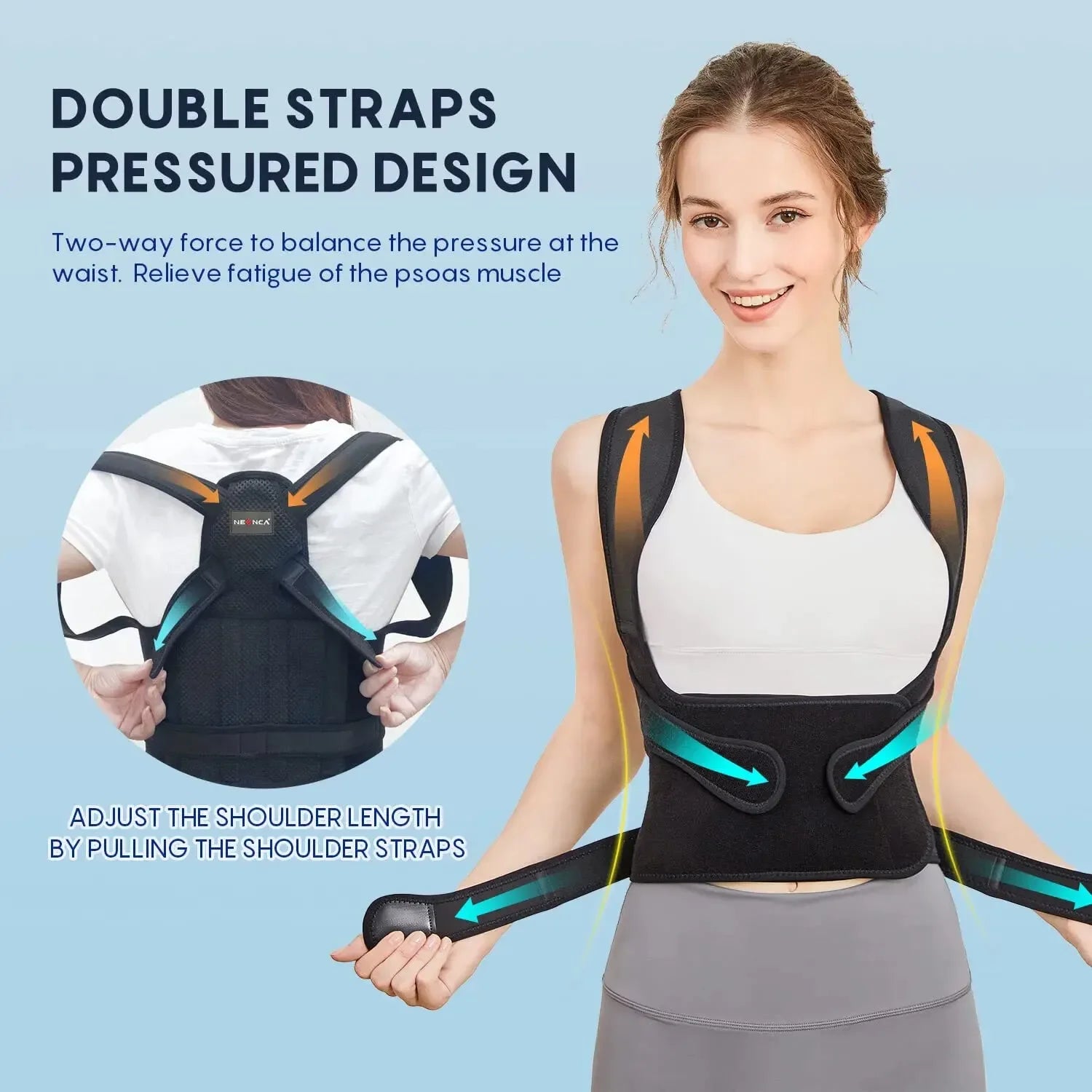 Back Support Brace Posture Corrector